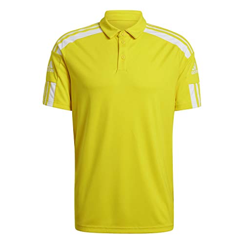 adidas Sq21 Poloshirt Tmyell/White S von adidas