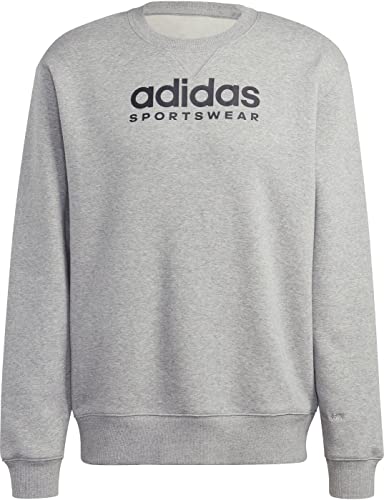 adidas Herren Sweatshirt (Long Sleeve) M All Szn G SWT, Medium Grey Heather, IC9823, L von adidas