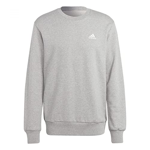 Adidas Herren Sweatshirt (Long Sleeve) M Sl Ft SWT, Medium Grey Heather, IC9331, XL von adidas