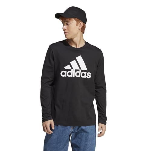 Adidas Herren T-Shirt (Long Sleeve) M Bl Sj Ls T, Black, IC9308, M von adidas