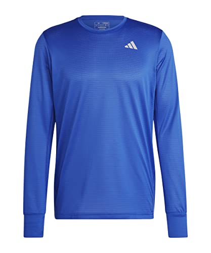 Adidas Herren T-Shirt (Long Sleeve) Otr Longsleeve, Lucid Blue, HR6600, M von adidas