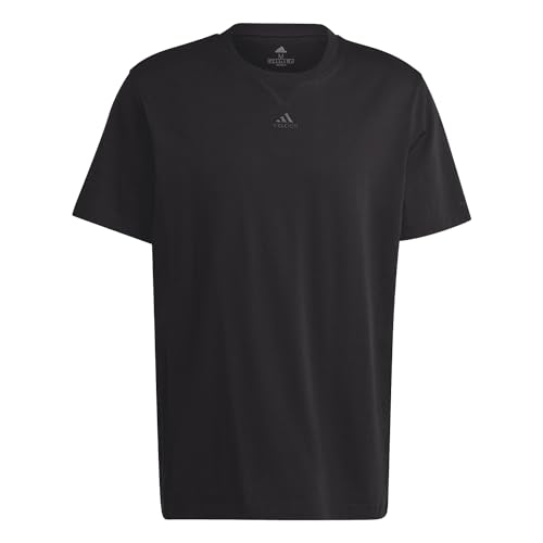 Adidas Herren T-Shirt (Short Sleeve) M All Szn T, Black, IC9793, XL von adidas
