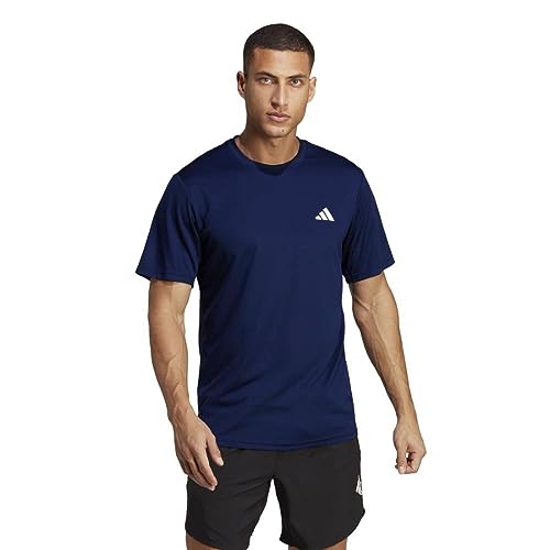 Adidas Herren T-Shirt (Short Sleeve) Tr-Es Base T, Dark Blue/White, IC7429, XL von adidas