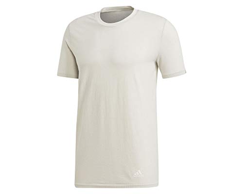 adidas Herren T-Shirt 25/7, Raw White, M, DX2146 von adidas