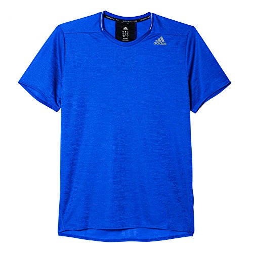 adidas Herren T-Shirt SN Short Sleeve Kurzarm, Blau, S von adidas