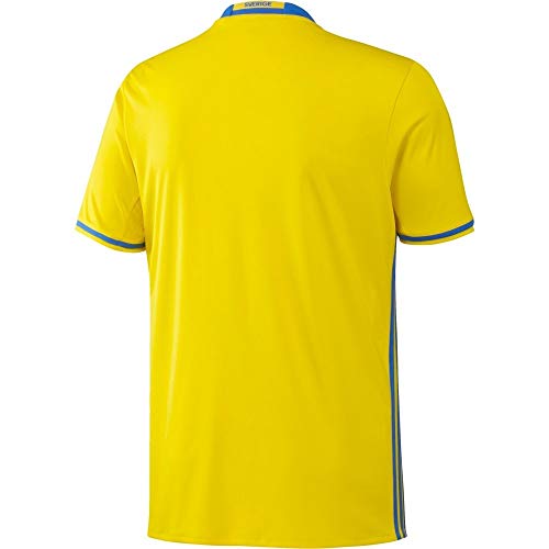 adidas Herren T-Shirt SVFF H JSY Kurzarm Heimtrikot, Yellow/Royal, XL von adidas