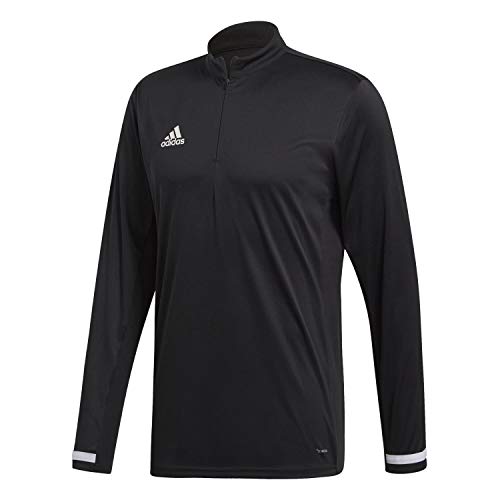 Adidas Herren Team 19 Langarm-Trainings-Pullover, Schwarz-Weiss, 3XL von adidas