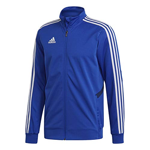 adidas Herren TIRO 19 Training Zip-Sweatshirt, Bold Blue/Dark Blue/White, M von adidas