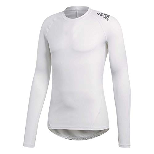 adidas Herren Trainingsshirt Alphaskin Sport, White, XXL, CW9522 von adidas