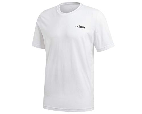 Adidas Herren Trainingsshirt Essentials Plain, White, XL, DQ3089 von adidas