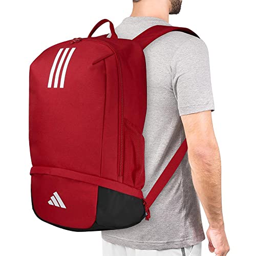 Adidas IB8653 TIRO L BACKPACK Sports backpack Unisex team power red 2/black/white NS von adidas