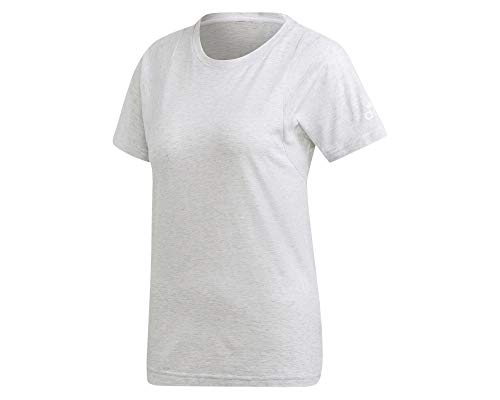 adidas Id Winners Damen T-Shirt mit Rundhalsausschnitt, kurzärmelig L Weiß/Solid Grey von adidas