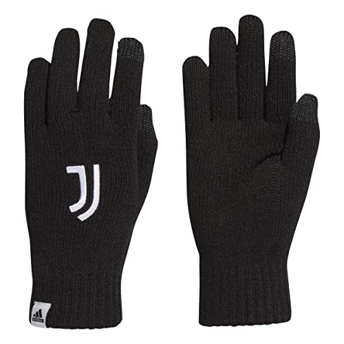 adidas JUVE Gloves, Black/White, L von adidas