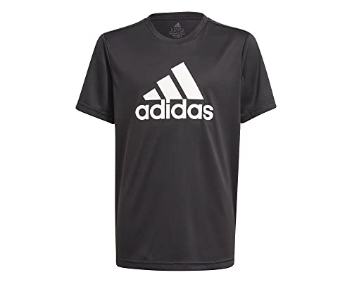 adidas Jungen B Bl T Shirt, Schwarz/Weiß, 140 EU von adidas