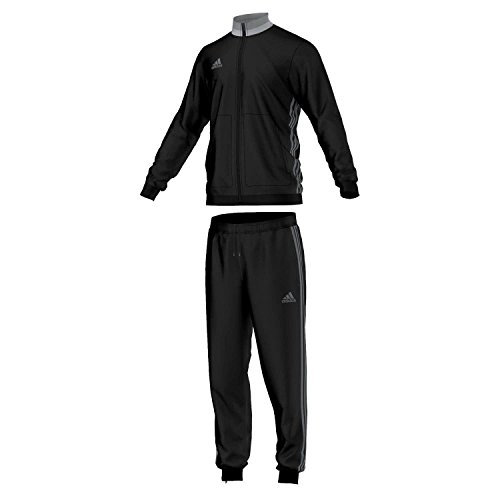 adidas Jungen Präsentationsanzug Condivo 16 PES Trainingsanzug, Black/Vista Grey, 128 von adidas
