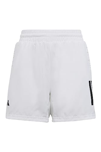 Adidas Jungen Shorts (1/4) B Club 3S Short, White, HR4289, 128 von adidas
