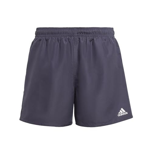 ADIDAS HR7434 YB BOS Shorts Swimsuit Boy's Shadow Navy/White Größe 5-6A von adidas