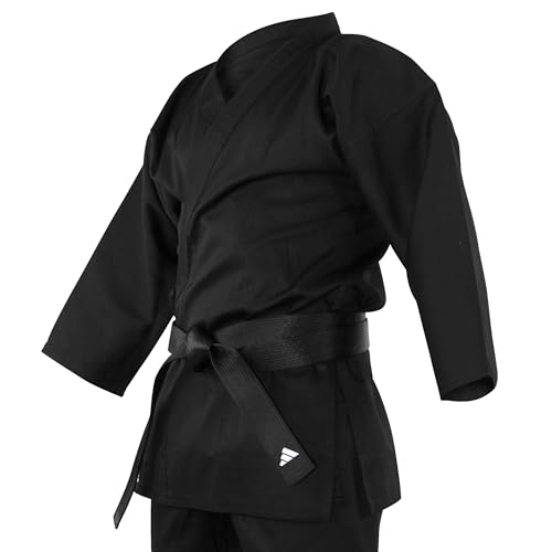 adidas Karateanzug Kampfsportanzug Bushido schwarz 190 von adidas