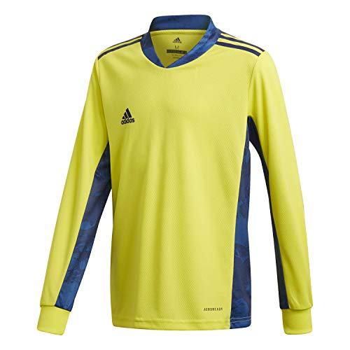 adidas Unisex Kinder Adi Pro 20 Goalkeeper jersey langærmet Torwarttrikot, Shock Yellow/Team Navy Blue, 164 EU von adidas