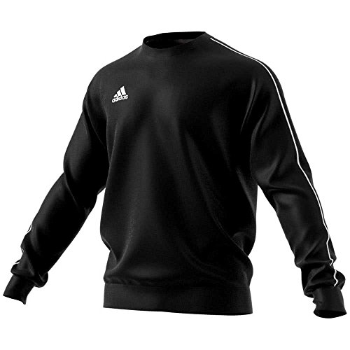 adidas Kinder CORE18 SW TOP Y Sweatshirt, Black/White, 5-6Y adidas Kinder CORE18 SW TOP Y Sweatshirt, Black/White, 5-6Y von adidas