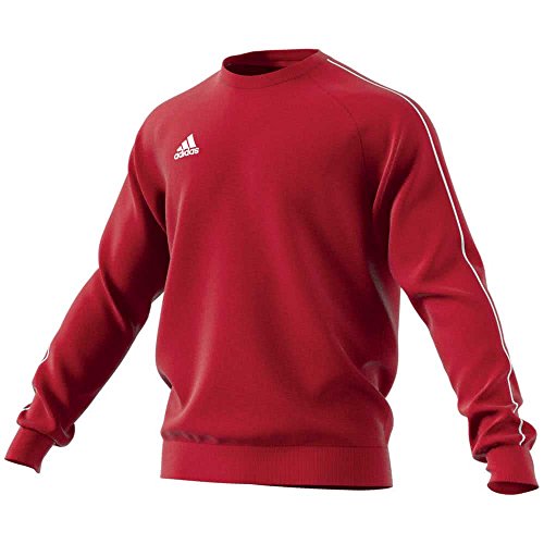 adidas Kinder Core18 SW Top Y Sweat-Shirt, Rot (power red/White), 152 (11-12 Jahre) von adidas