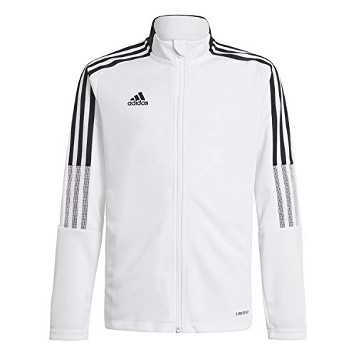 Adidas Jungen Tiro21 Trainingsjacke, Weiß, 140 von adidas