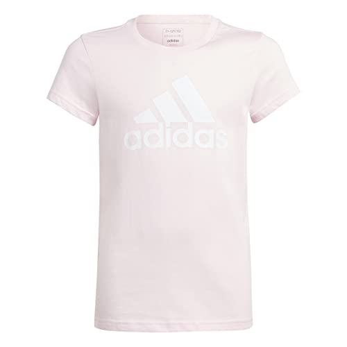 adidas Mädchen T-Shirt (Short Sleeve) G Bl T, Clear Pink/White, IC6123, 152 von adidas