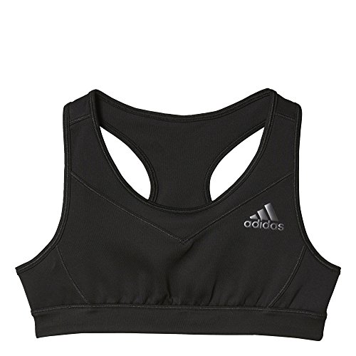 adidas Mädchen YG Printed Graphic Sport-BH, Black, 140 von adidas