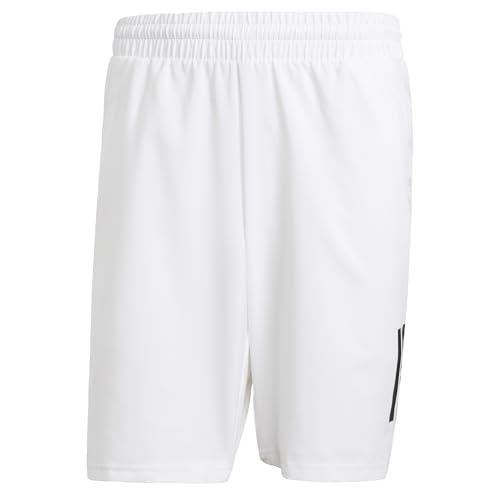 adidas Herren Club Tennis Climacool 3-Stripes Shorts, White, XL 7 inch von adidas