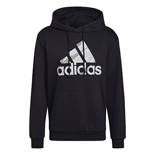 Adidas Men's M CAMO HD Sweatshirt, Black, XL von adidas