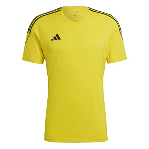 ADIDAS Men's TIRO 23 JSY T-Shirt, Team Yellow/Black, XL von adidas