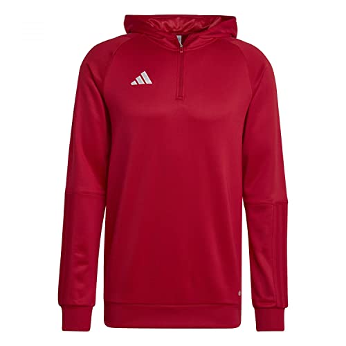 adidas Mens Hooded Track Top Tiro 23 Competition Hoodie, Team Power Red 2, HK8055, S von adidas