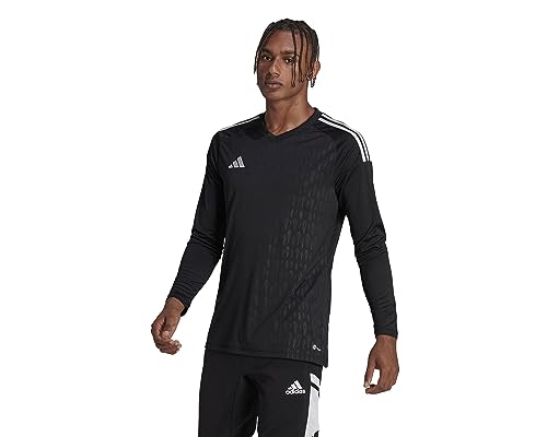 adidas Mens Jersey (Long Sleeve) Tiro 23 Competition Long Sleeve Goalkeeper Jersey, Black, HL0008, 2XL von adidas