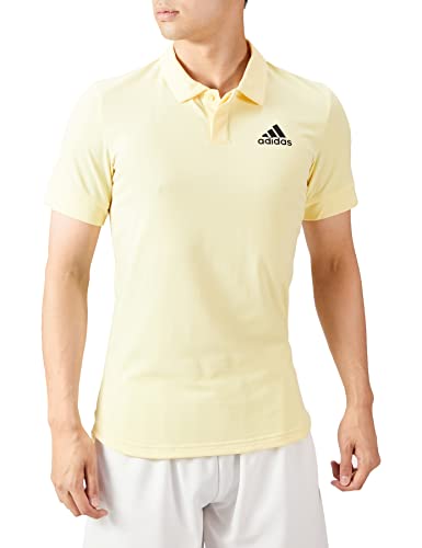 adidas Mens Polo Shirt (Short Sleeve) New York Polo, Almost Yellow, HG3129, L von adidas