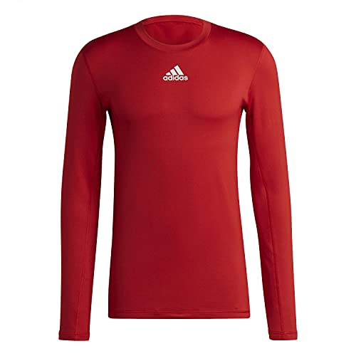 Adidas Mens TF LS TOP CR M Sweatshirt, Team Power red, M von adidas