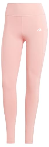 adidas Damen Optime Full-Length Leggings, semi pink spark, XS von adidas