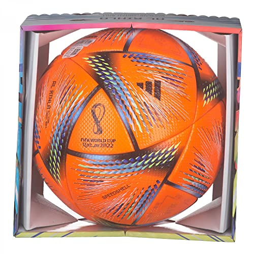 Adidas Al Rihla Pro WTR Ball H57781, Unisex Footballs, orange, 5 EU von adidas