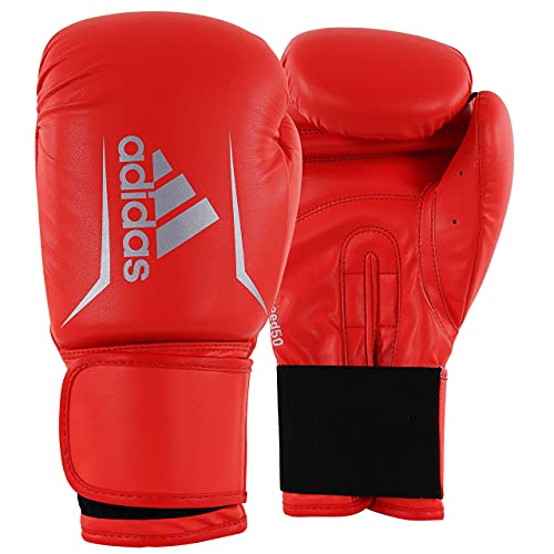 adidas Unisex – Erwachsene Speed 50 Boxing Gloves Boxhandschuhe, Solar Red, 10 oz EU von adidas