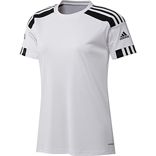 adidas Damen Squad 21 Jsy W T Shirt, Weiß / Schwarz, L EU von adidas