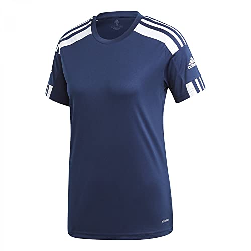 adidas Damen Squad 21 T-Shirt, Navblu / White, S von adidas