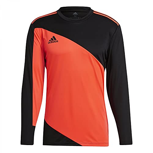 adidas Herren Squadra 21 Goalkeeper Jersey, Black/App Solar Red, S von adidas