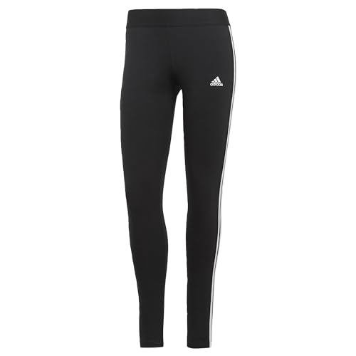 adidas Damen 3 Stripes Tights, Black/White, XL von adidas