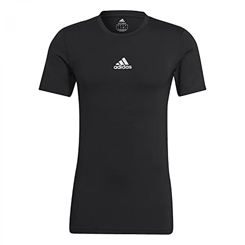 adidas Herren Tf Top Kurzarm Shirt, Schwarz, L EU von adidas