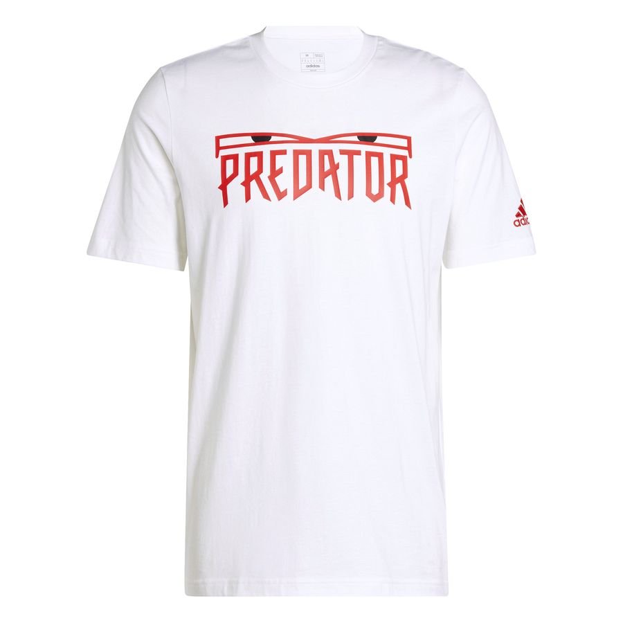adidas T-Shirt Predator - Weiß/Rot von adidas