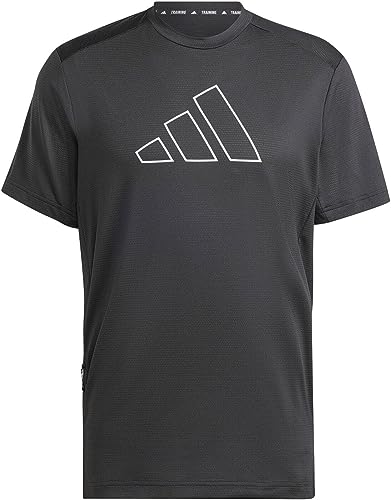 adidas TI 3B T-Shirt Black/White M von adidas