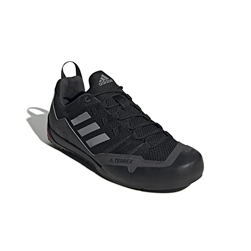 adidas Terrex Swift Solo Zustiegsschuhe Schuhe Wanderschuhe (45 1/3, Black/Black) von adidas