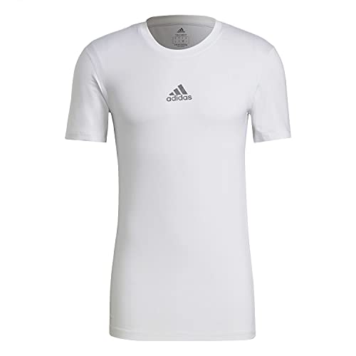 Adidas Herren Tf Ss Top T-Shirt, White, 2XL von adidas