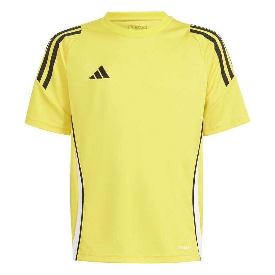 adidas Training T-Shirt Tiro 24 - Gelb/Schwarz/Weiß Kinder von adidas