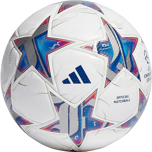 adidas UEFA Champions League 23/24 Pro Match Ball, inspiriert von der Anthem, FIFA Quality Pro zertifiziert, hochwertige Butylblase (Größe 5) von adidas