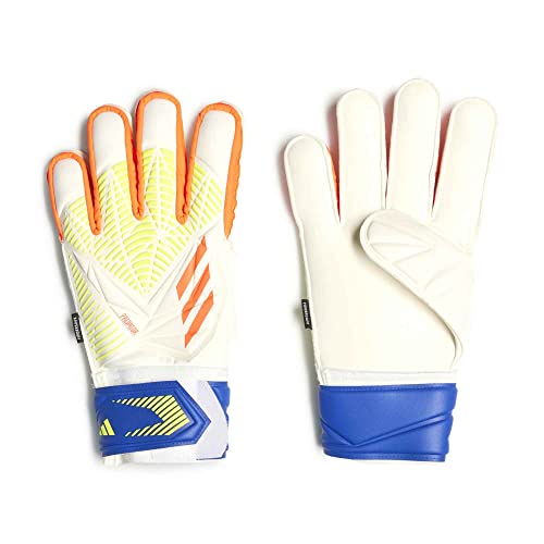 adidas Unisex-Adult Goalkeeper Gloves Pred Gl MTC Fs, White/Solred/Brcyan, HF9738, 11 EU von adidas